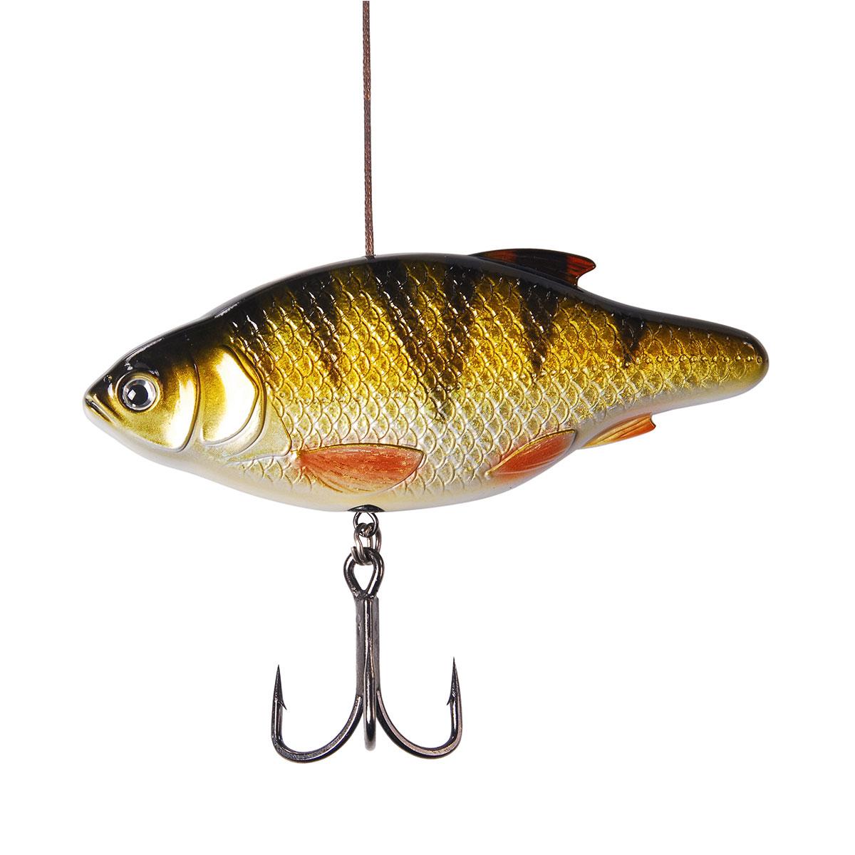 

Блесна вертикальная DAM MADCAT INLINE RATTLER 110гр 130мм (perch)
