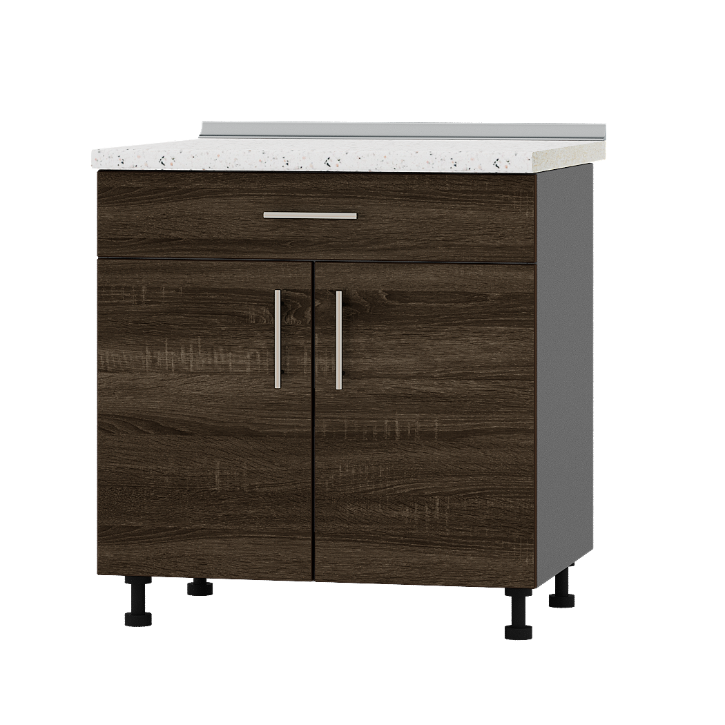 

Кухня Оптима модуль Низ Н75-800 Дуб Сонома Трюфель - Антрацит 80х47х82 см