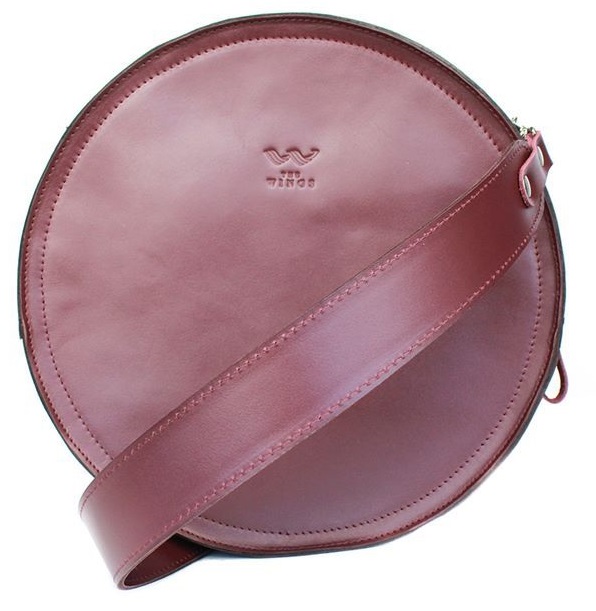 

Сумка женская кожаная The Wings AMY L бордовая TW-Amy-big-mars-ksr