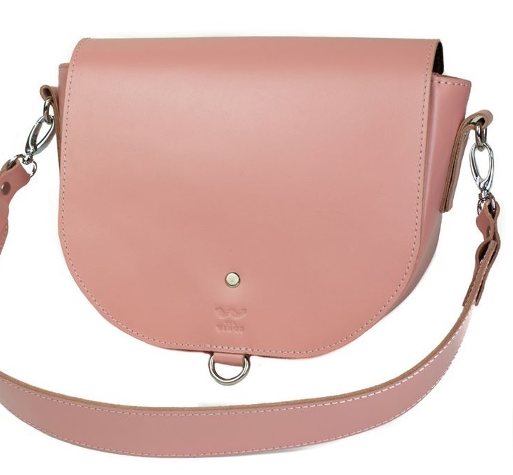 

Сумка женская кожаная The Wings RUBY L розовая TW-Ruby-big-pink-ksr