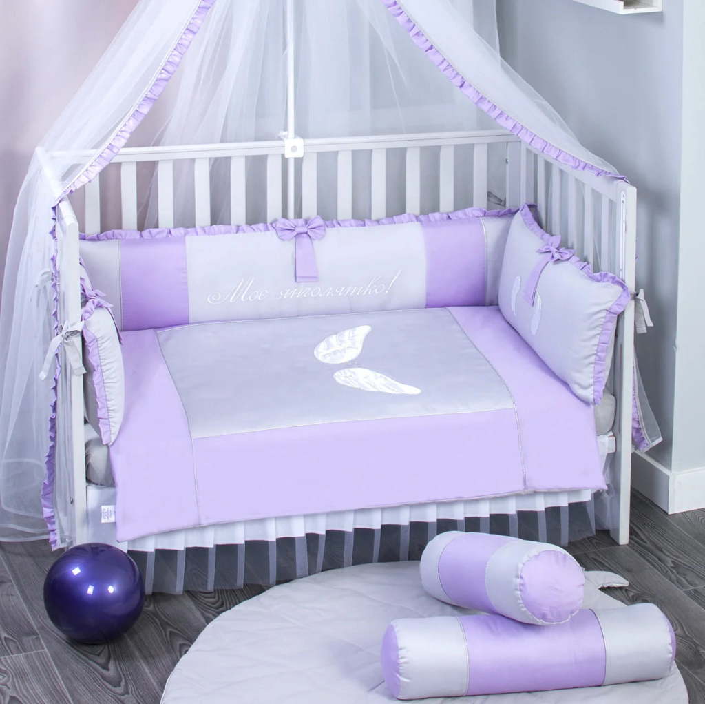 

Постельный комплект в кроватку Baby Veres Baby Angel 6 единиц