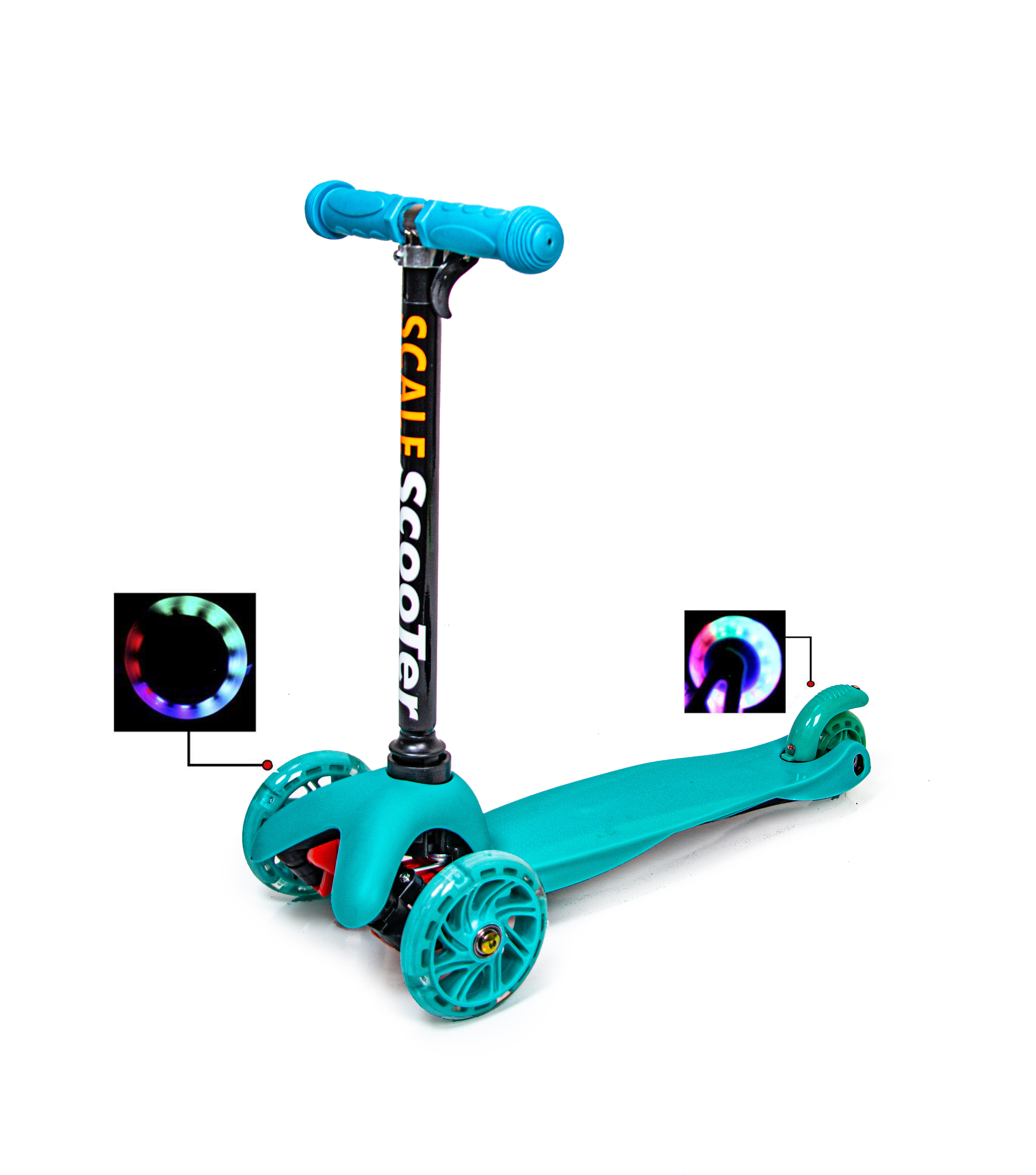 

Самокат детский Scale Sports Micro Mini ABEC-7. Бирюзовый