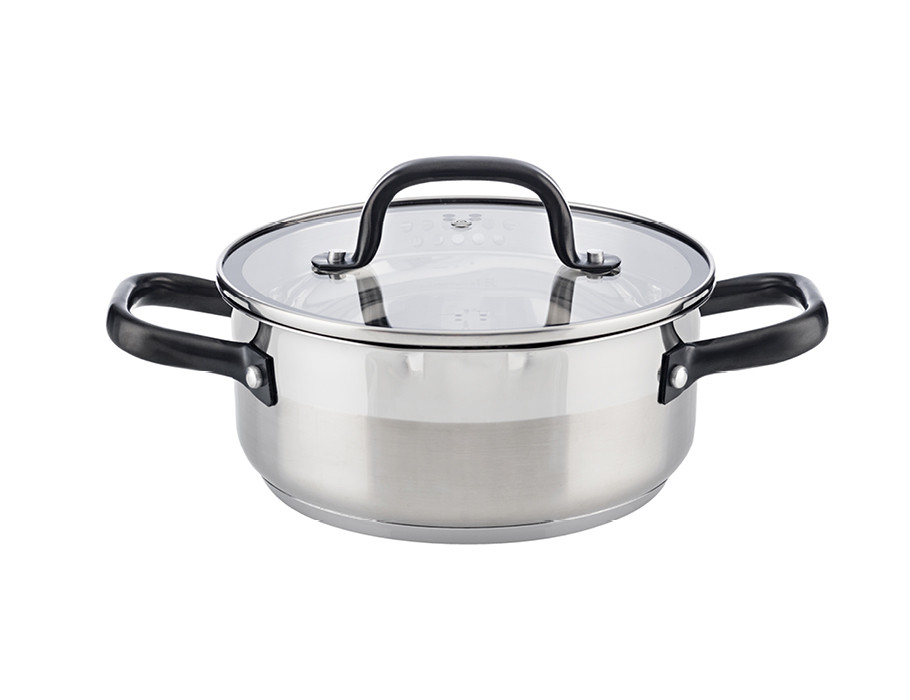 

Кастрюля со стеклянной крышкой San Ignacio SG-8115 2 л 20 см