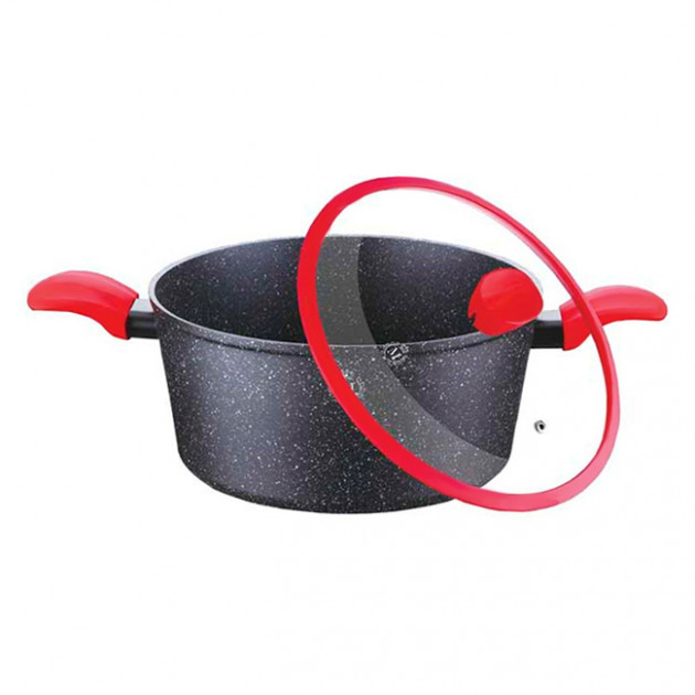 

Кастрюля со стеклянной крышкой Meisterklasse MK-105024 24 см 3.8 л