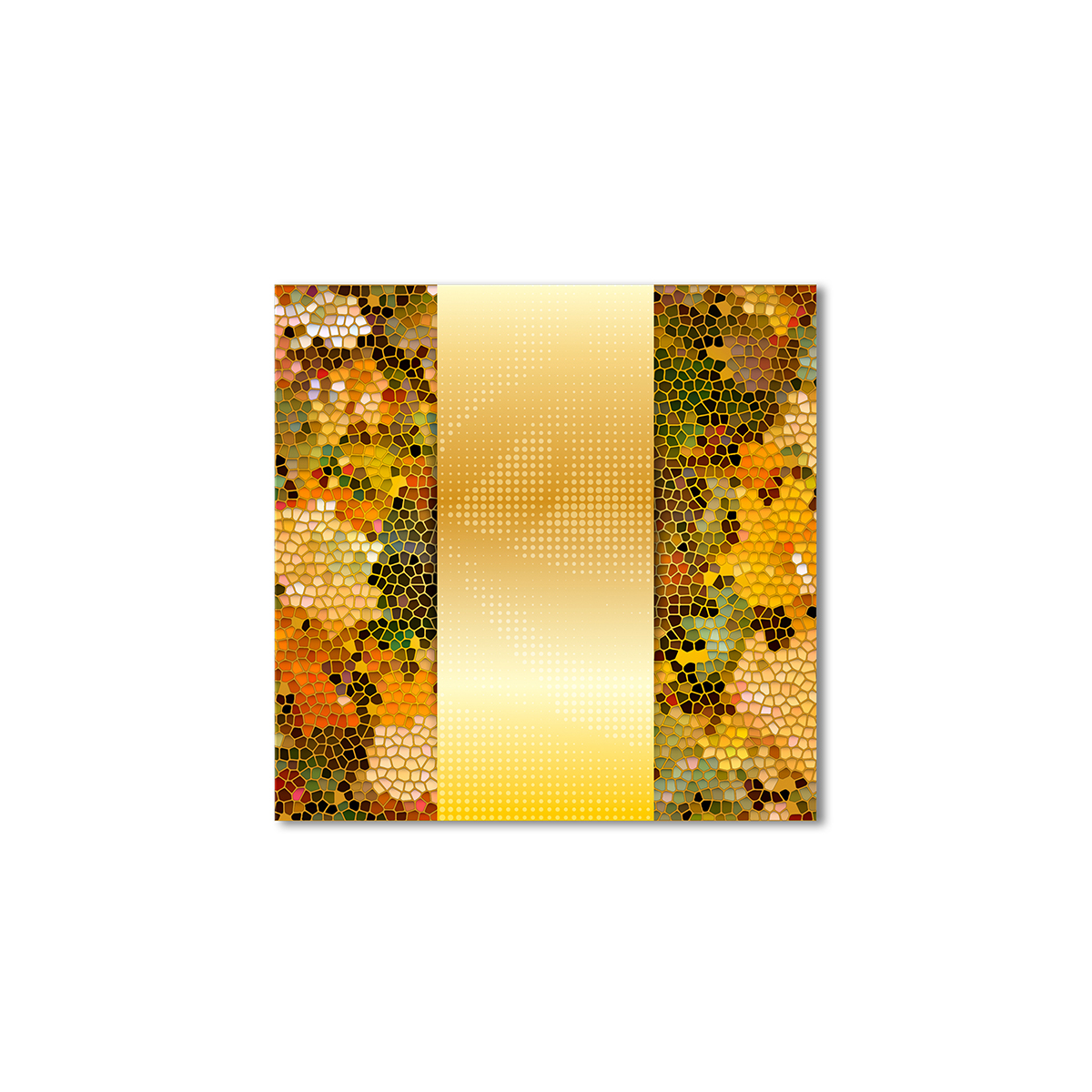 

Модульная картина Artel «Золотая мозаика» 120x120 см