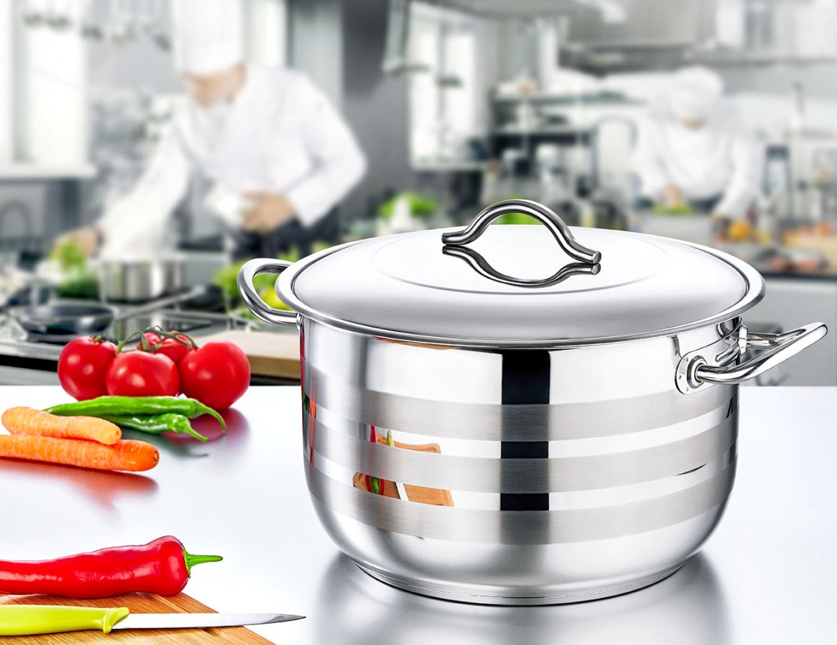 

Кастрюля с крышкой Oms Classic 2005-22 22 см 4.6 л