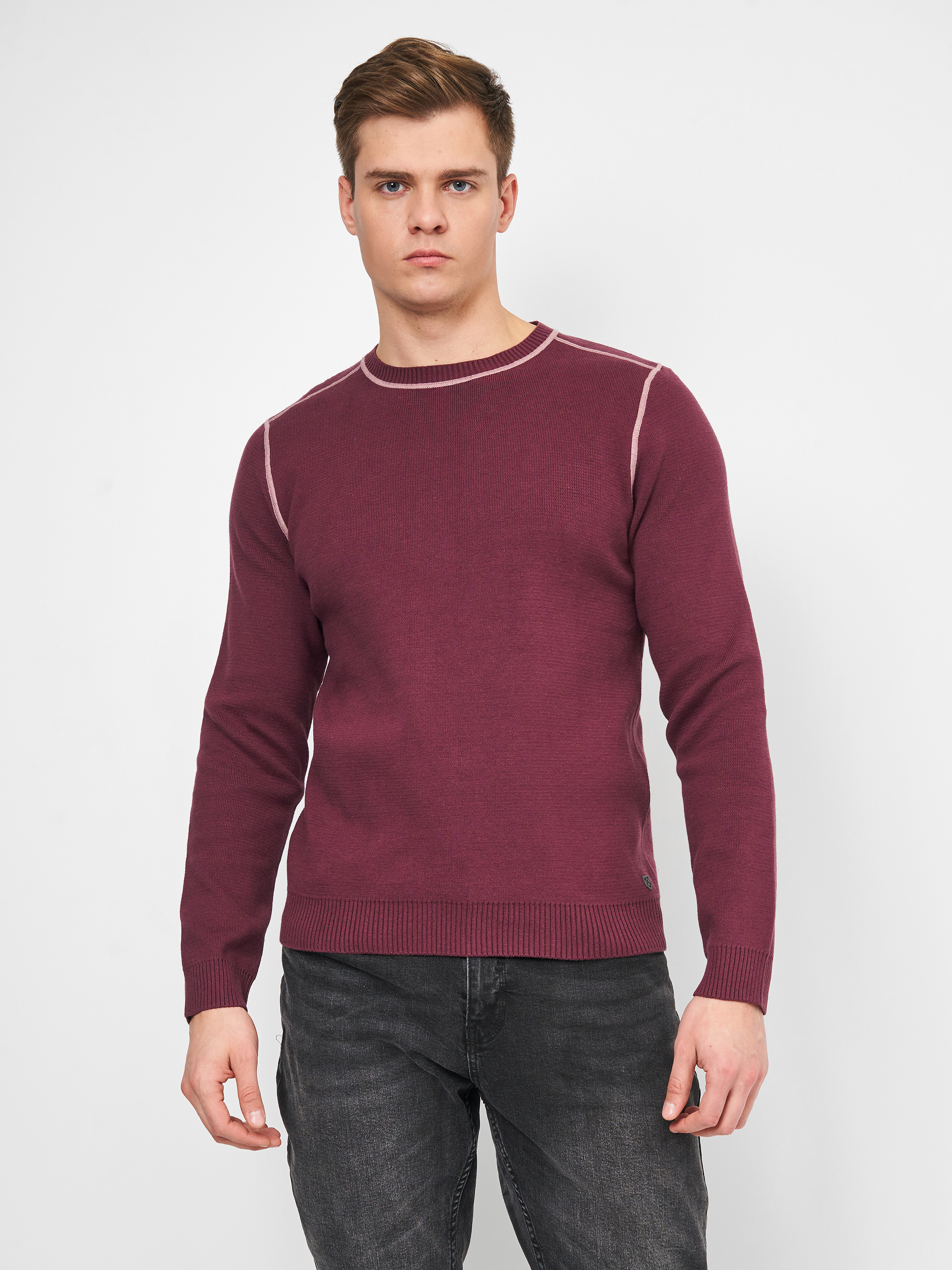 

Джемпер Jack & Jones XAZ258318GBRL  Бордовый, Джемпер Jack & Jones XAZ258318GBRL L Бордовый