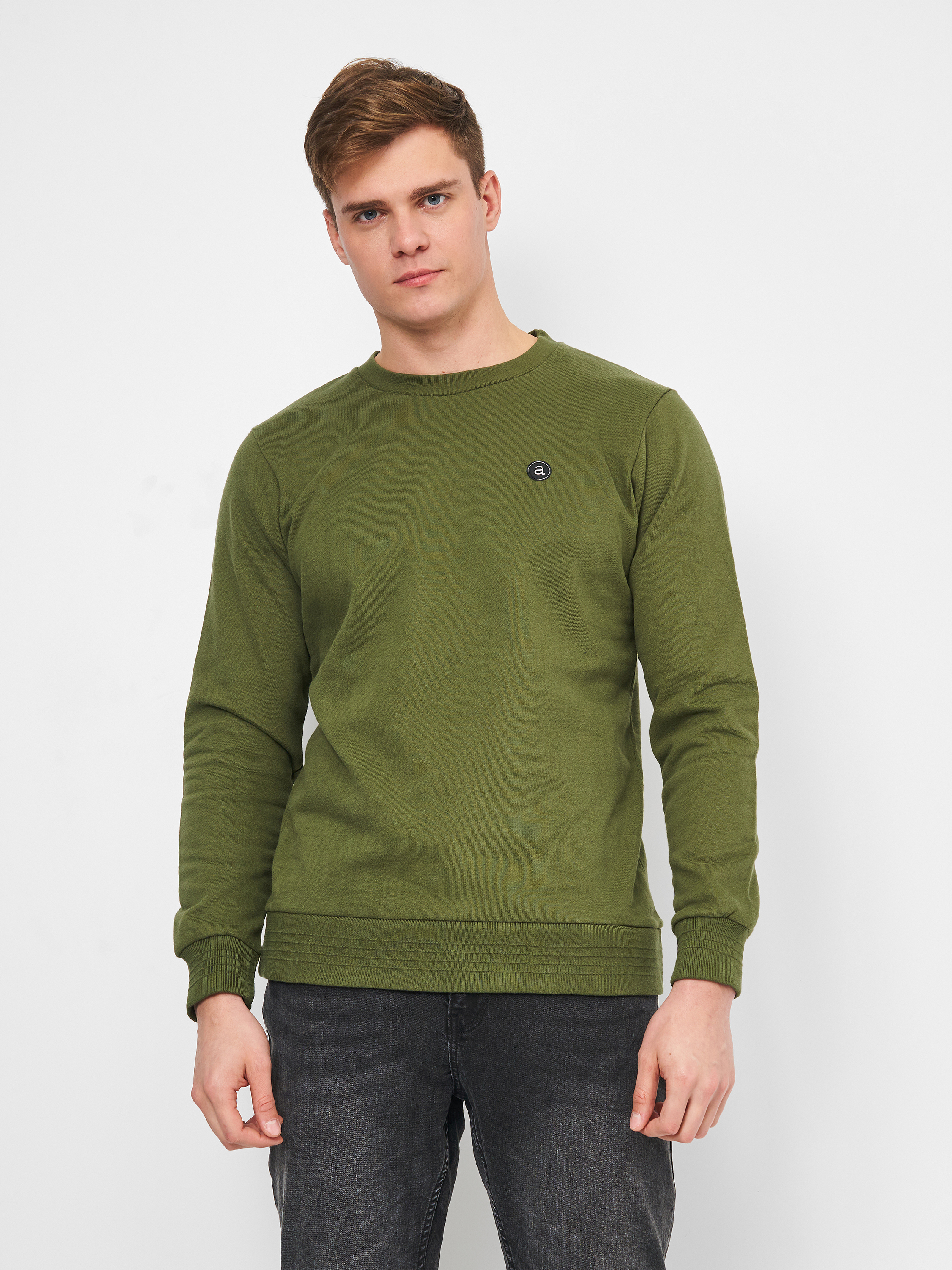 

Свитшот Anerkjendt XAZ238691TXVJ XXL Зеленый