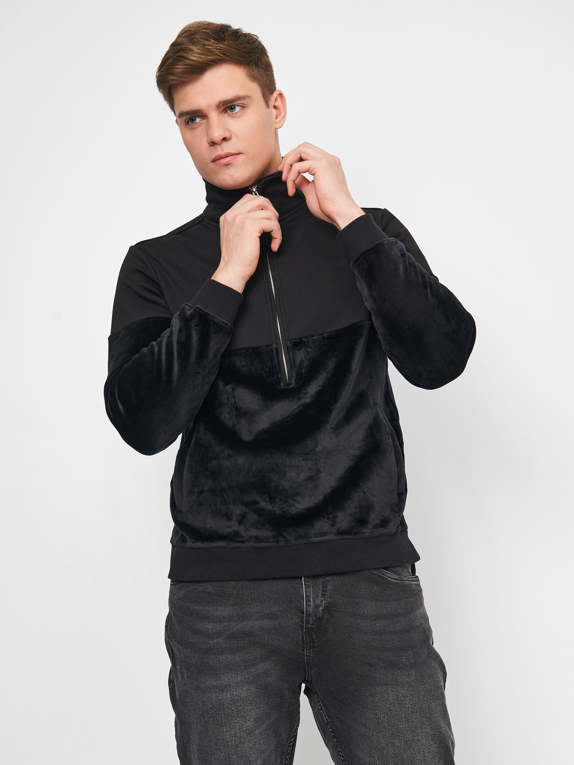 

Толстовка Anerkjendt XAZ238662FVWU  Черная, Толстовка Anerkjendt XAZ238662FVWU M Черная