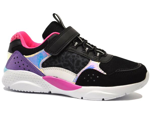 

Кросівки AMERICAN CLUB арт.ES-1721, чорний-рожевий, 34р