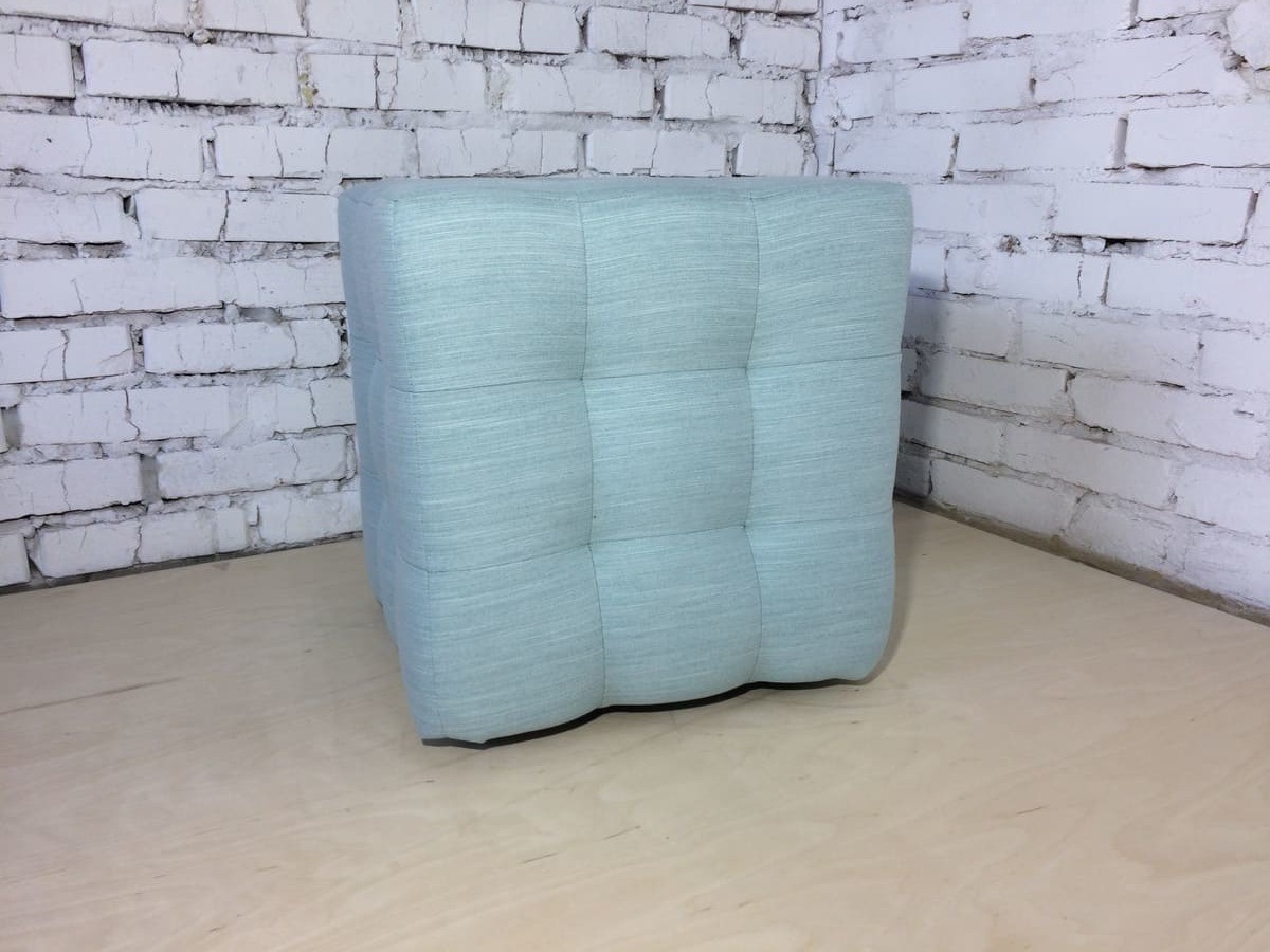 

Пуф квадратный Куб PiLLowDesign 45х45 см голубой Melva70