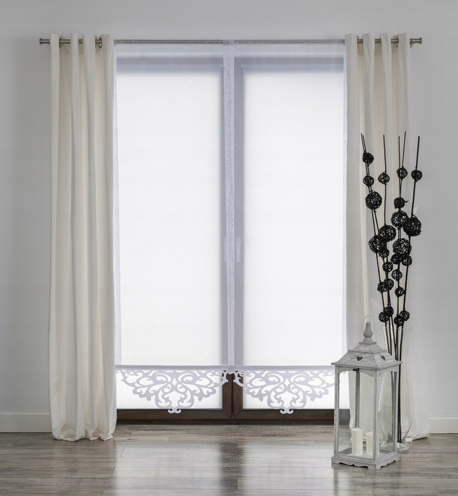 

Занавеска на дверь Wassa-Home-Decor 250x80 см Белая