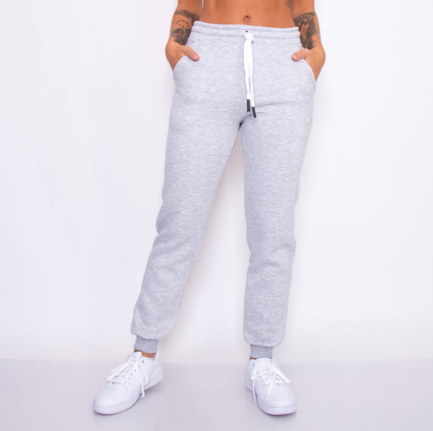 

Женские спортивные штаны на флисе, очень теплые TS0303 рM светло-серый