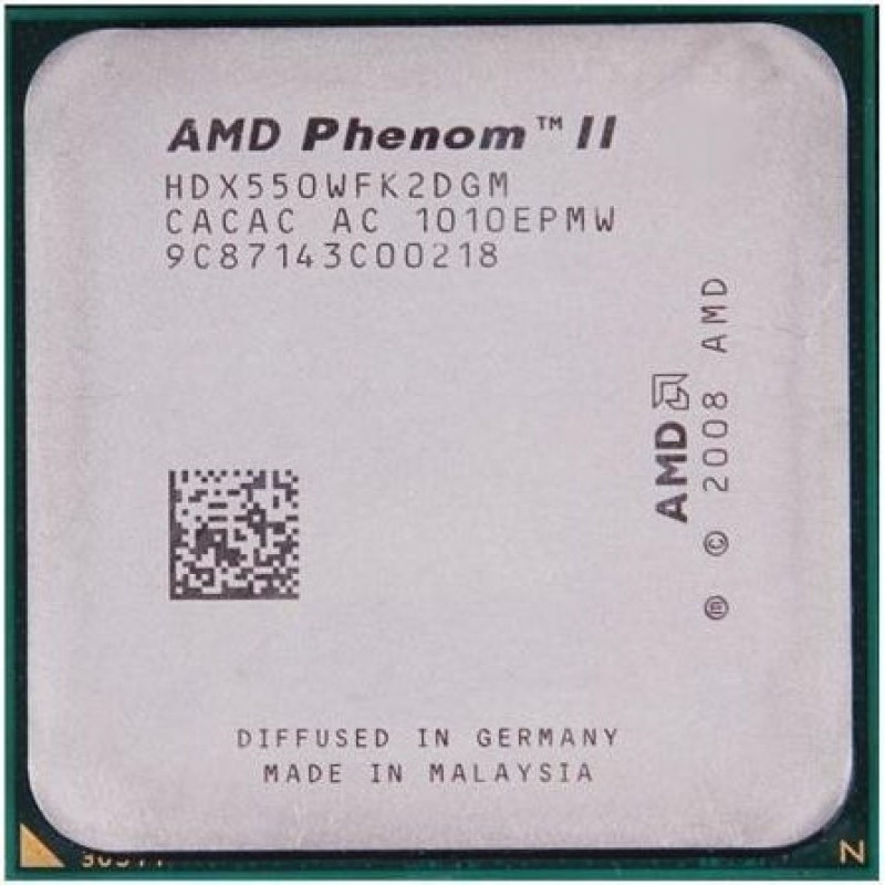 

Б/У, Процессор, AMD Phenom II X2 550, 2 ядра, 3.1 Ггц