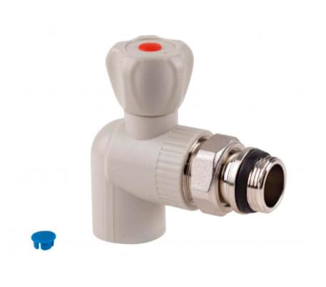

Кран шаровой радиаторный Thermo Alliance PPR 25х3/4" угловой (DSW432)