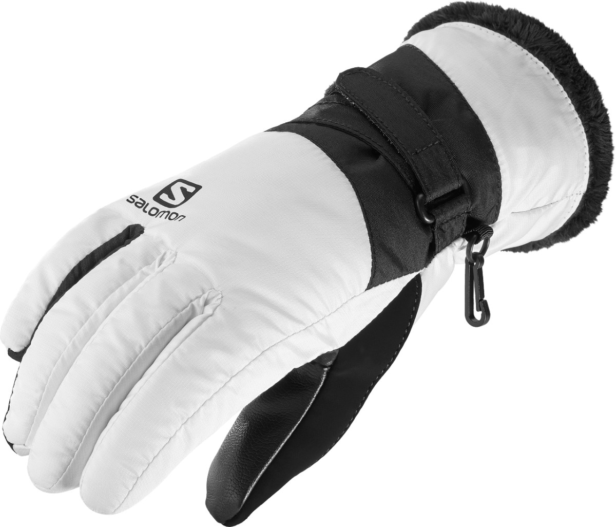 

Перчатки г/л SALOMON FORCE DRY W белый s404244-L