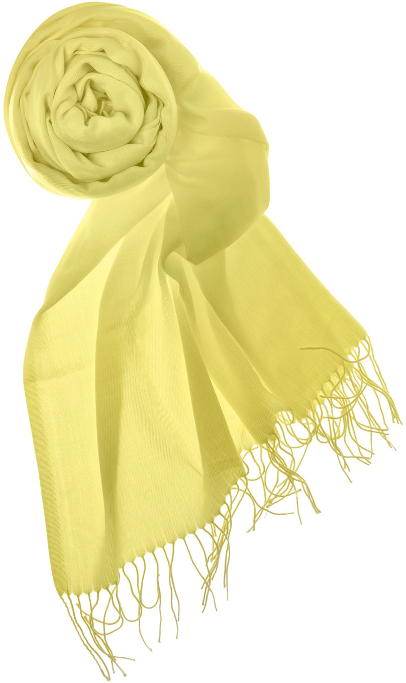 

Палантин Pashmina желтый