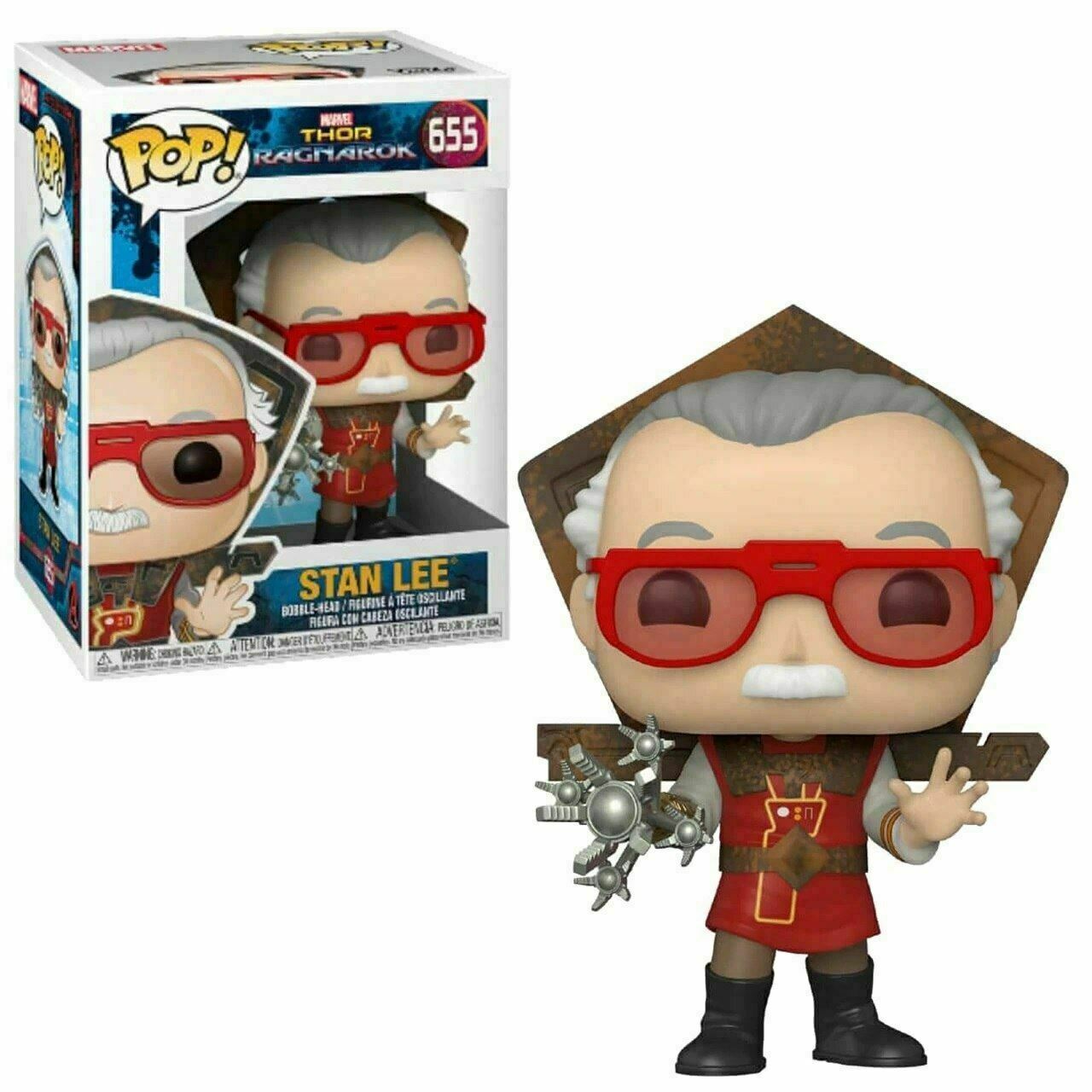 

Игровая фигурка Funko POP! Серии Марвел: Тор Рагнарек - Стэн Ли, 9,6 см