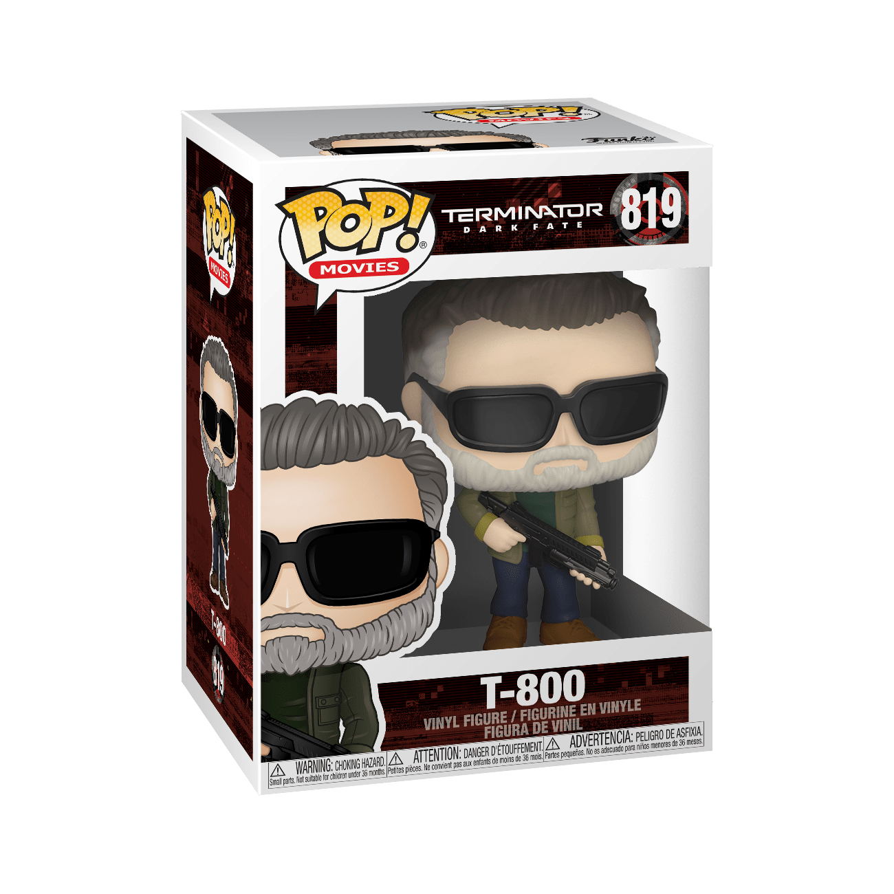 

Игровая фигурка Funko POP! Серии Терминатор - T-800, 9,6 см