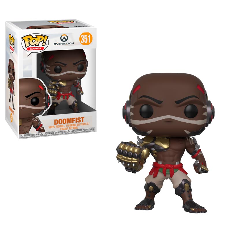 

Игровая виниловая фигурка Funko POP! Серии Overwatch - Кулак Смерти, 9,6 см