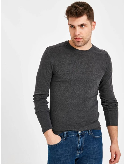 

Мужской реглан LC Waikiki  Темно-серый (LCWKnitwear-2757, Мужской реглан LC Waikiki L Темно-серый (LCWKnitwear-2757)