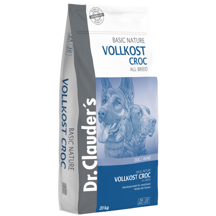 

Сухой корм Dr.Clauder's Basic Nature Vollkost Croc для собак 20 кг
