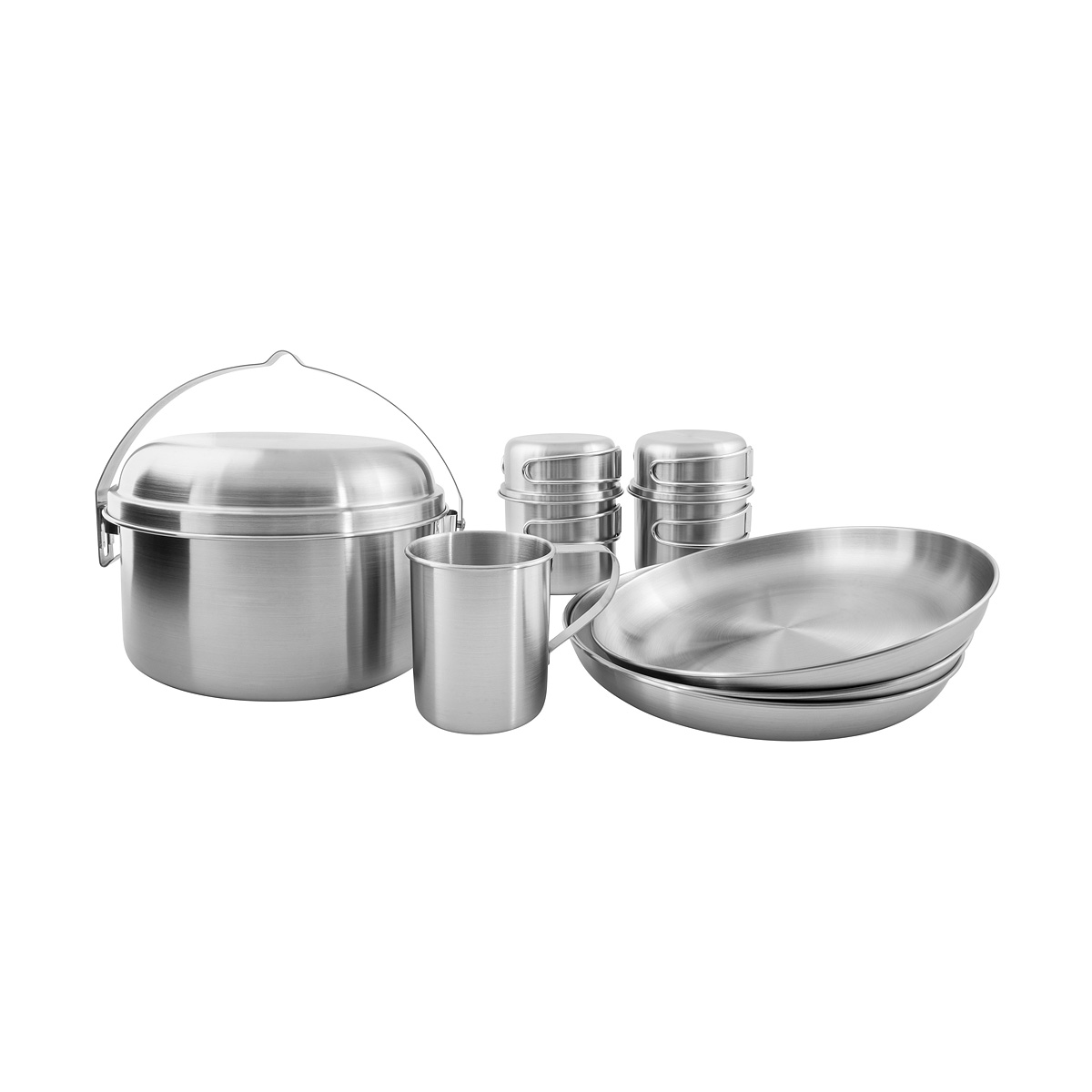 

Набор посуды Tatonka Picnic Set III Серебристый