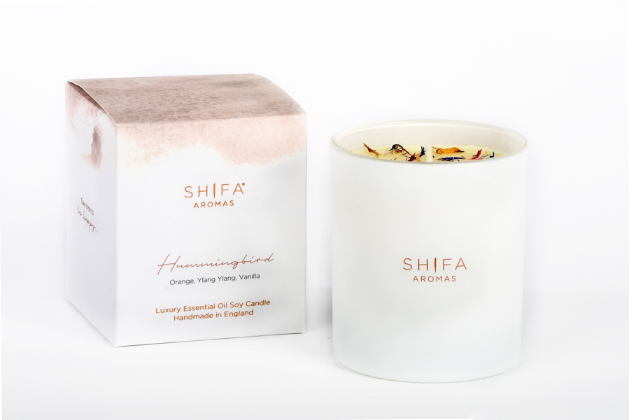

Свеча Shifa Aromas Колибри 220 г в стекле