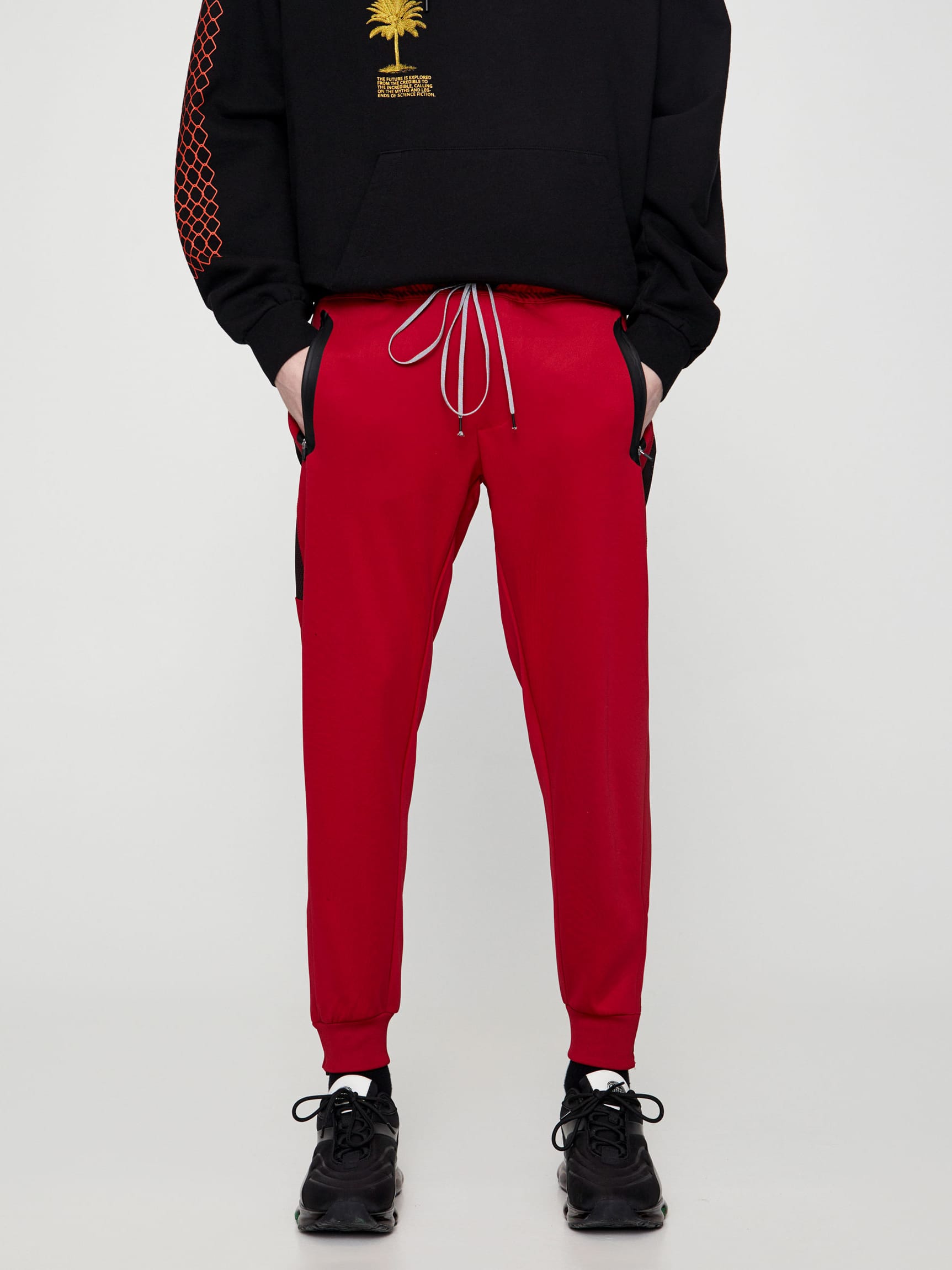

Спортивные штаны Pull & Bear 5670/519/600  Красные, Спортивные штаны Pull & Bear 5670/519/600 L Красные