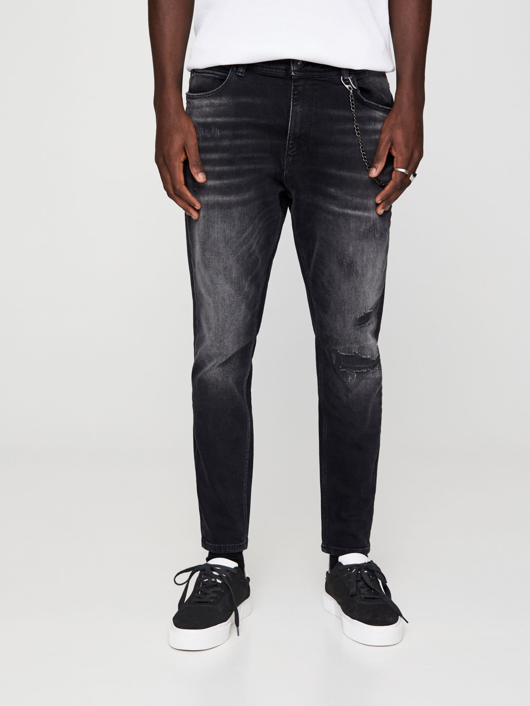 

Джинсы Pull & Bear 5684/520/833  Темно-серые джинс, Джинсы Pull & Bear 5684/520/833 38 Темно-серые джинс
