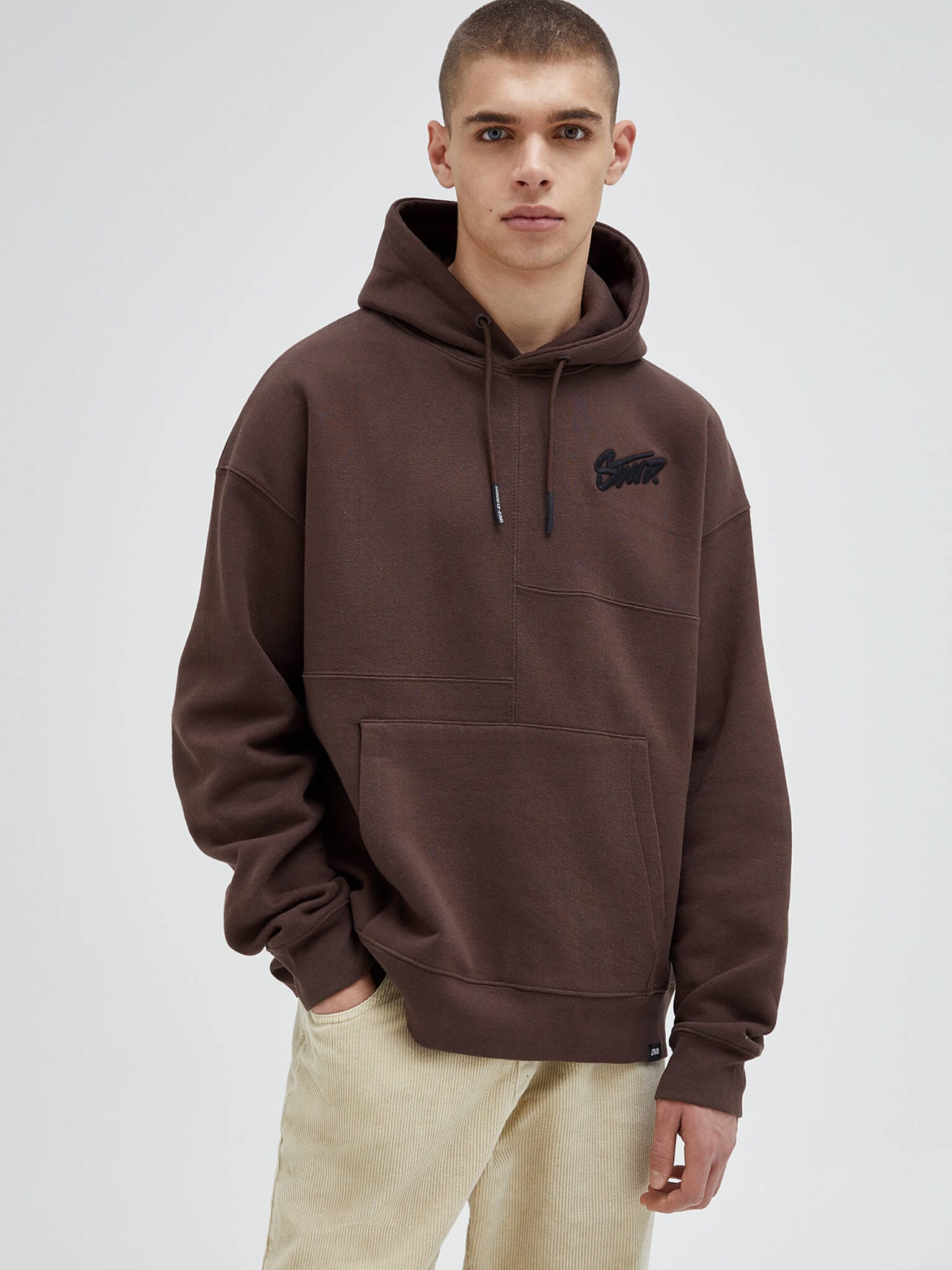 

Худи Pull & Bear 9594/511/717  Коричневое, Худи Pull & Bear 9594/511/717 XS Коричневое