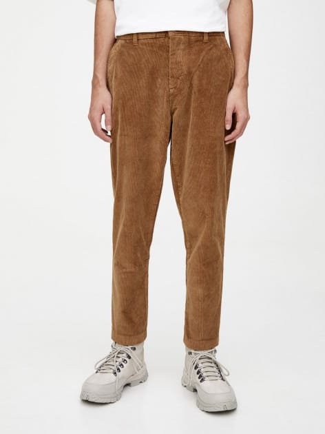 

Брюки вельветовые Pull & Bear 9680/505/707  Коричневые, Брюки вельветовые Pull & Bear 9680/505/707 38 Коричневые