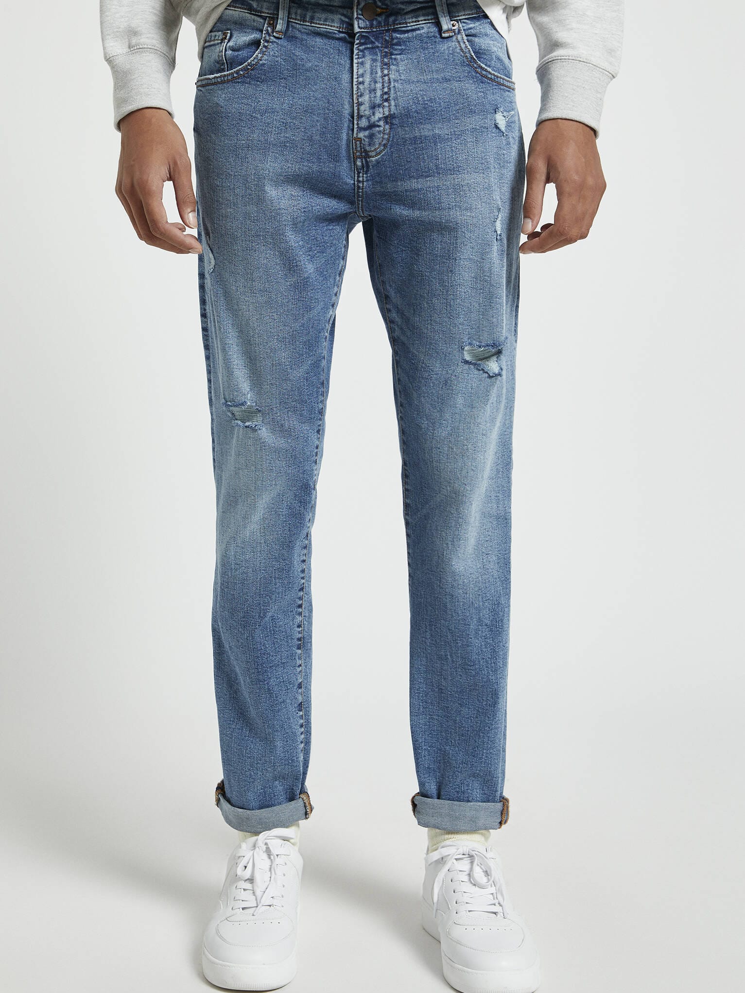 

Джинсы Pull & Bear 9683/562/427 36 Синие джинс