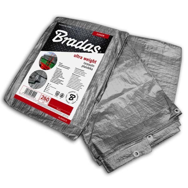 

Усиленный тент Bradas Ultra weight PL2603/4 260 г/м2 3х4 м Серебристый