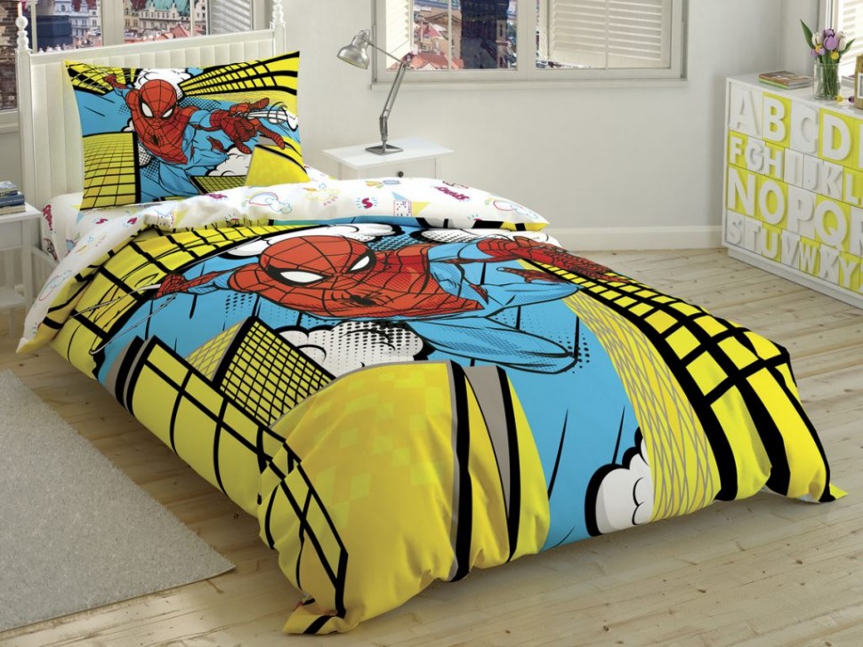 

Постельный комплект детский/подростковый TAC Spiderman Exciting 60259520