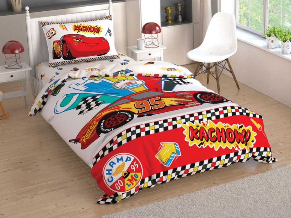 

Постельный комплект детский/подростковый TAC Cars Kachow 60259519