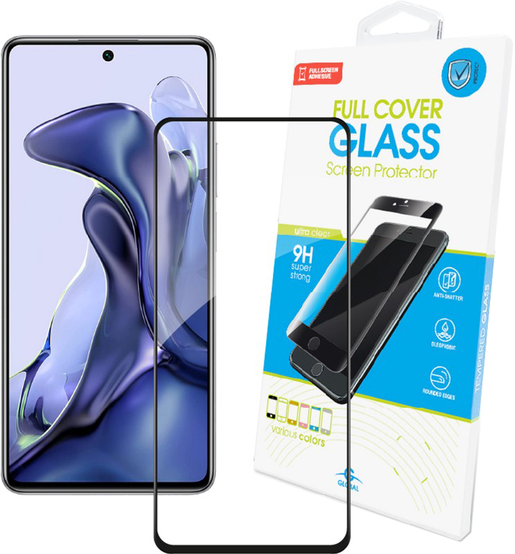 

Защитное стекло Global Full Glue для Xiaomi 11T Black
