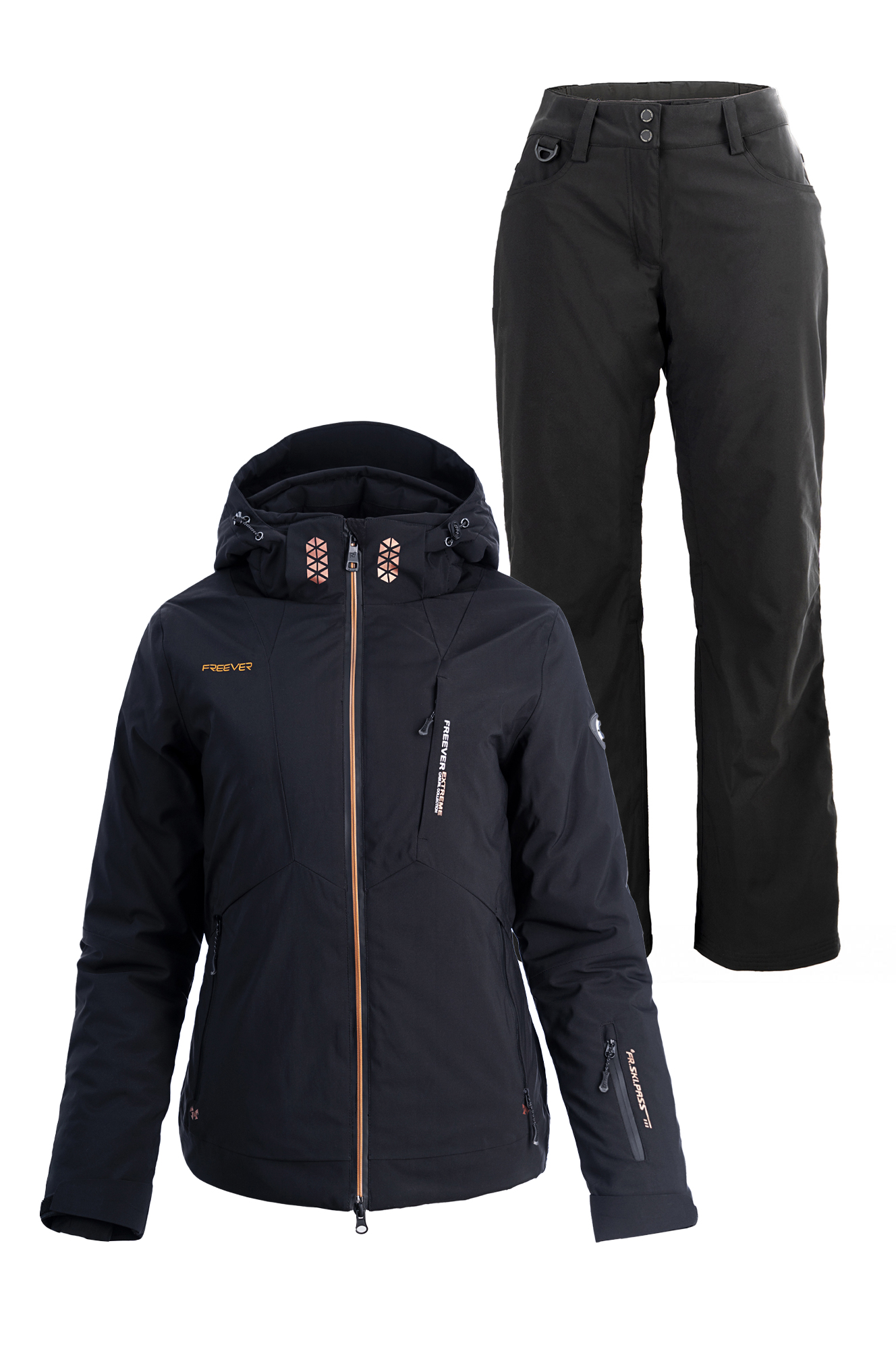 

Женский лыжный костюм FREEVER 21618-531 черный L