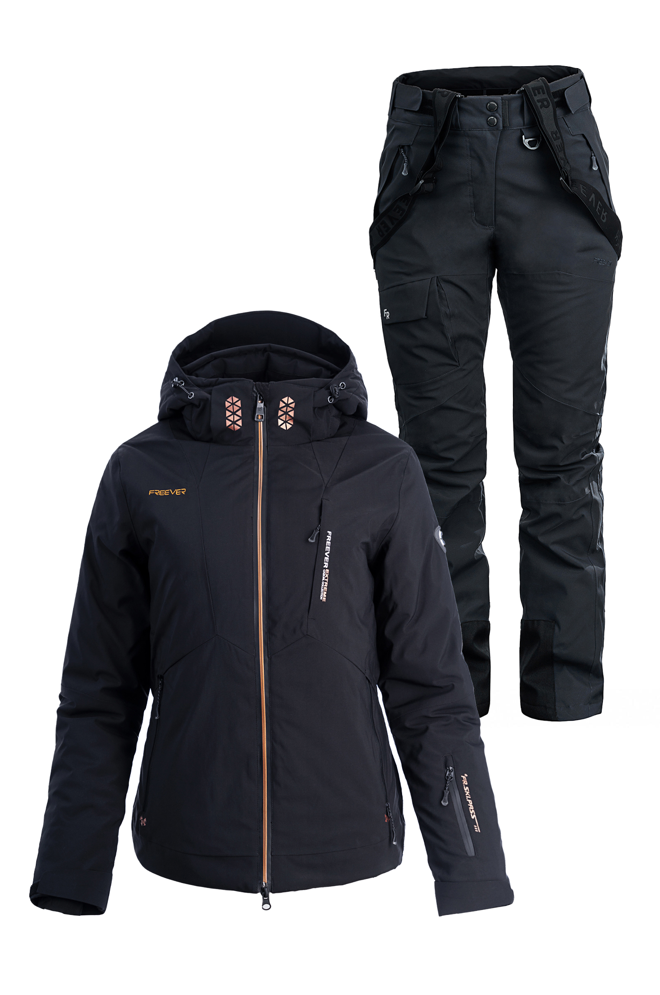 

Женский лыжный костюм FREEVER 21618-541 черный, Женский лыжный костюм FREEVER 21618-541 черный M