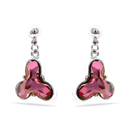

Серьги KOBI TROJLISTEK 8 мм со Swarovski модели 7740-1228-05-32