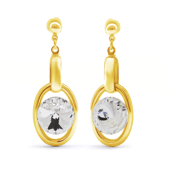 

Серьги KOBI OLA 12 мм со Swarovski модели 7740-1184-02-35