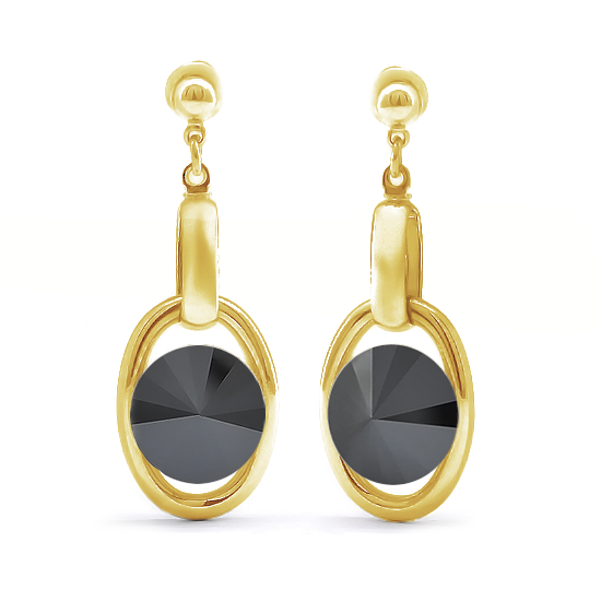 

Серьги KOBI OLA 12 мм со Swarovski модели 7740-1184-16-35