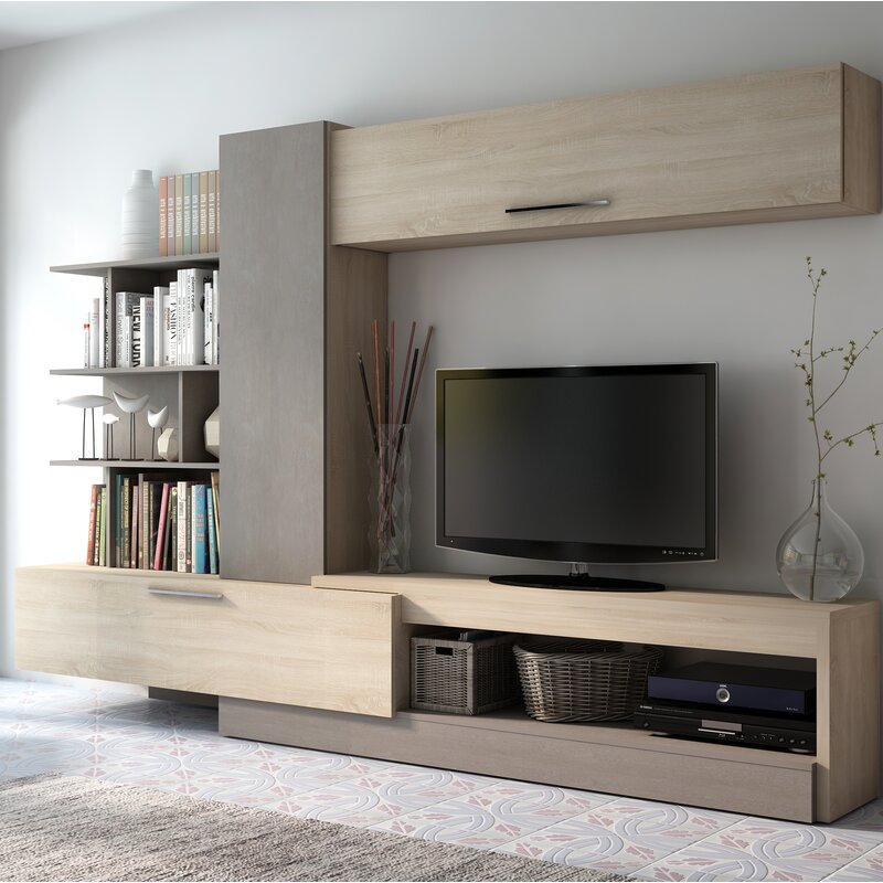 

Стенка в гостинную Malinowski для TV с диагональю 70" (WFR-135189)