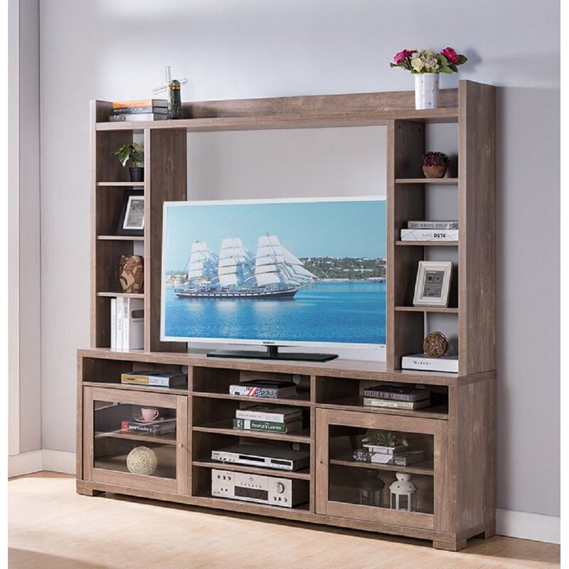 

Стенка в гостинную Shoaf для TV с диагональю 70" (WFR-143801)