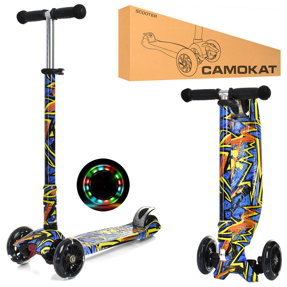 

Самокат iTrike Maxi JR 3-055-WP10 Color (JR 3-055-WP)