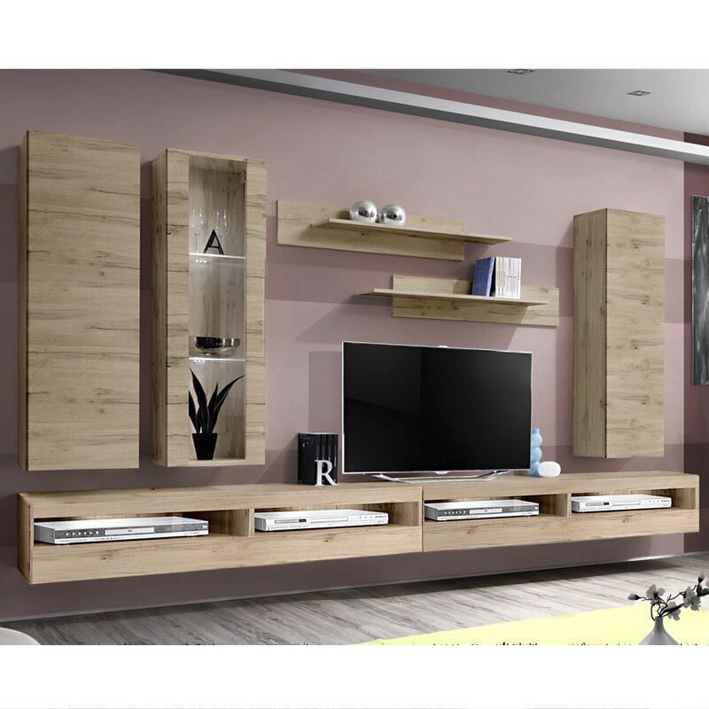 

Стенка в гостинную FLYEF4 настенная для TV с диагональю 70" (WFR-134887)