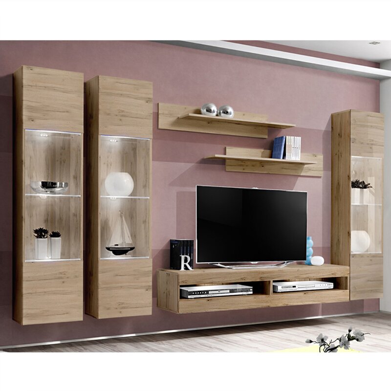 

Стенка в гостинную FLYCD3 настенная для TV с диагональю 70" (WFR-134949)
