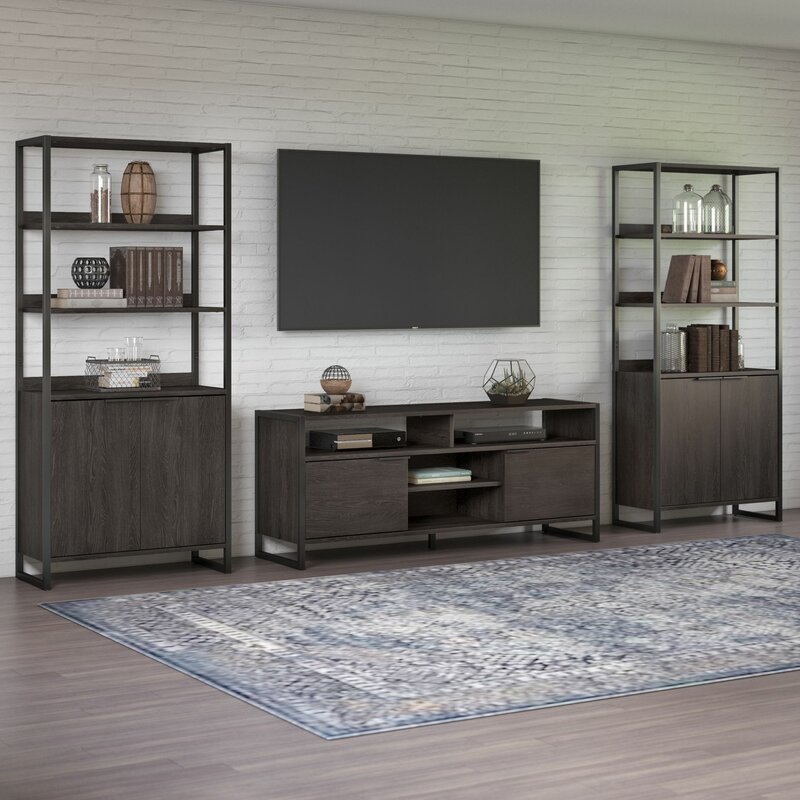 

Стенка в гостинную Quiroz для TV с диагональю 70" (WFR-135000)