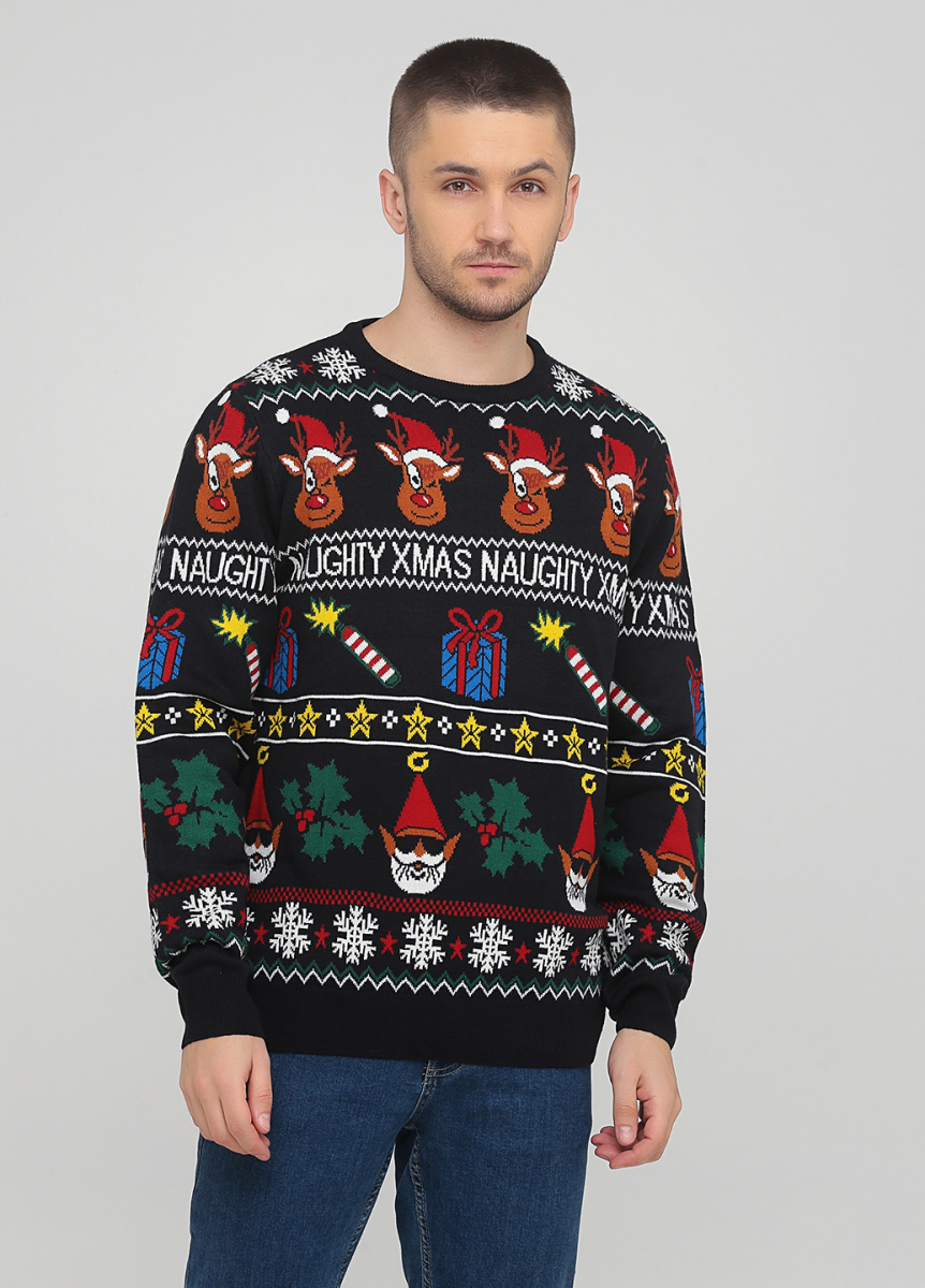 

Джемпер для мужчины C&A 2117334 XXL Черный 66660