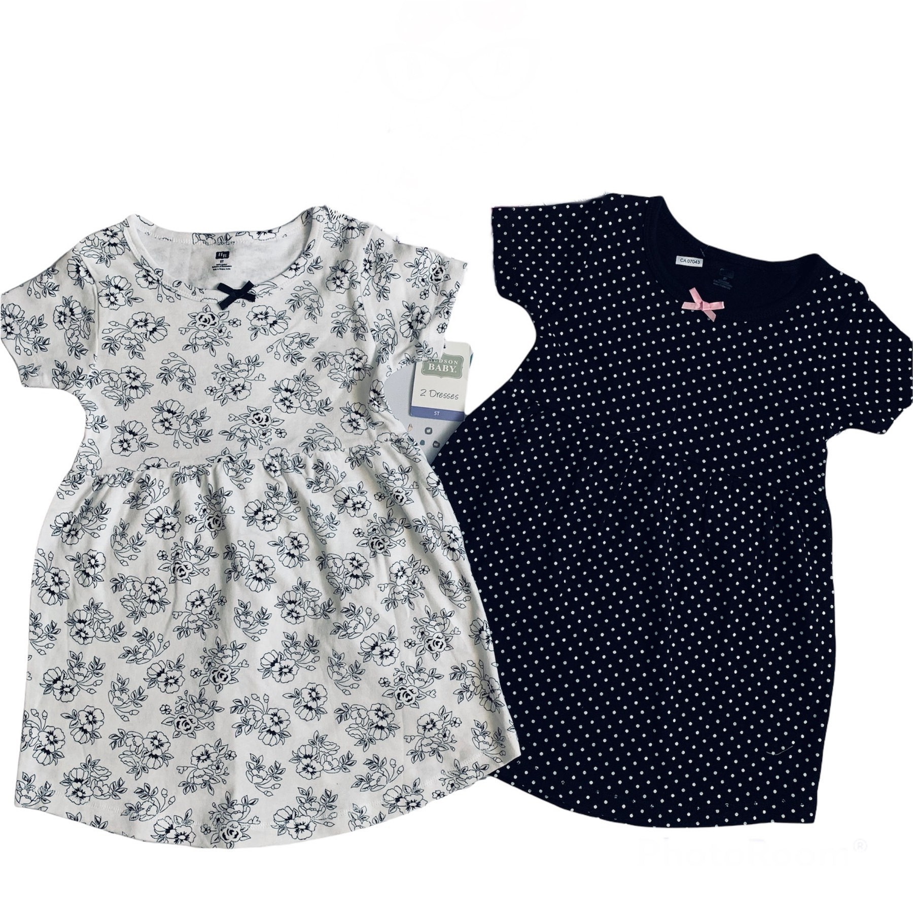 

Платье 2 шт Hudson Baby 5 лет 110 см Чорное/белое